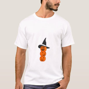 Halloween-Kürbis-T-Shirt Gruseliger Kürbis-Grafi T-Shirt