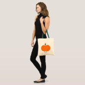 Halloween-Kürbis-Tasche Tragetasche (Vorderseite (Model))