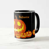 HALLOWEEN-KÜRBIS TASSE (VorderseiteRechts)