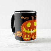 HALLOWEEN-KÜRBIS TASSE (Vorderseite Links)