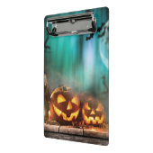 Halloween Kürbis und Fledermäuse Mini Klemmbrett (Gewinkelt2)