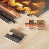 Halloween Kürbis und Fledermäuse Puzzle (Seite)