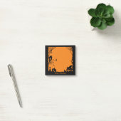 Halloween-Kürbis und Spidernetze Post-it Klebezettel (Büro)