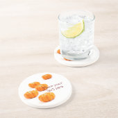 Halloween-Kürbis Untersetzer (Seite)