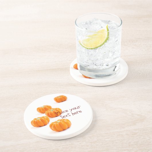 Halloween-Kürbis Untersetzer (Seite)