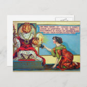 Halloween Kürbis Vintag Holiday Postkarte (Vorne/Hinten)