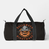 Halloween-Kürbis-Vogelscheuchen-Design Duffle Bag (Vorderseite)