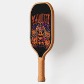 Halloween, Kürbiscoven blüht, Gothic Pickleball Schläger (Links)