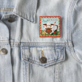 Halloween-Kürbise auf Friedhof Button (Beispiel)