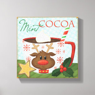 Halloween-Kürbise auf Friedhof Leinwanddruck