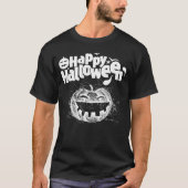 Halloween Kürbisgesicht für Herrenhemden Kostüm T-Shirt (Vorderseite)