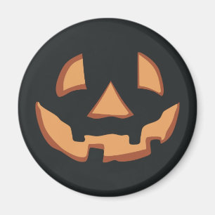Halloween - Kürbisgesicht Magnet