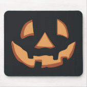 Halloween - Kürbisgesicht Mousepad (Vorne)