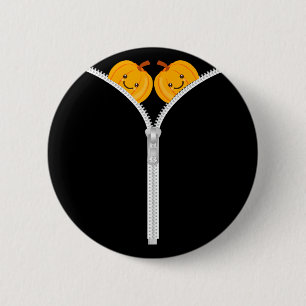 Halloween-Kürbisjacke gruseliger Geist Kürbis  Button