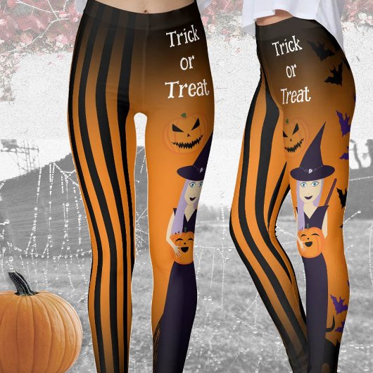 Halloween Kürbiskatzenkuschkatze Fledermäuse verti Leggings