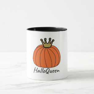 Halloween-Kürbiskönigin Halloqueen Tasse