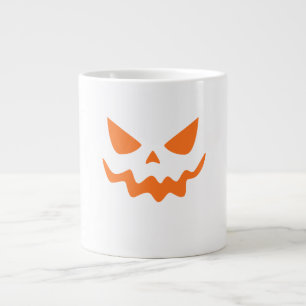 Halloween-Kürbiskopf-Tasse – Cute & Festliche Oran Jumbo-Tasse