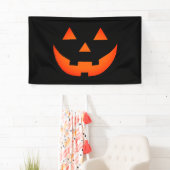 Halloween-Kürbislaterne Banner (Insitu)