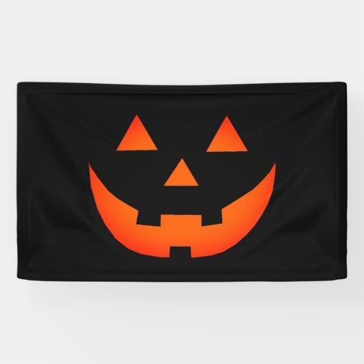 Halloween-Kürbislaterne Banner (Horizontal)