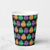 Halloween Kürbislaterne Candy Pail Pappbecher (Links)