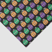 Halloween Kürbislaterne Candy Pail Seidenpapier (Ausschnitt)