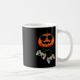 Halloween Kürbislaterne Gamer Boys Kids Men Fun H Kaffeetasse