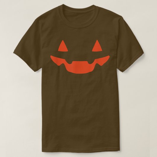 Halloween Kürbislaterne Jackolantern Niedlich Happ T-Shirt (Design vorne)