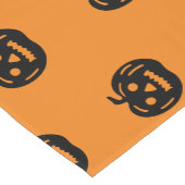 Halloween-Kürbislaterne Kurzer Tischläufer (Ecke)