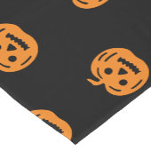 Halloween-Kürbislaterne Kurzer Tischläufer (Ecke)