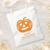 Halloween-Kürbislaterne-Leckerei Geschenktütchen (Ausgeschnitten)