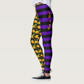 Halloween-Kürbislaterne Leggings (Links)