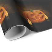 Halloween-Kürbislaterne mit Kerzen Geschenkpapier (Rolleneckpunkt)