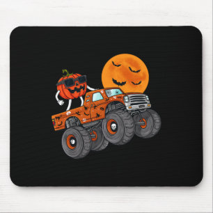 Halloween Kürbislaterne Monster Truck Kleinkind Bo Mousepad