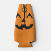 Halloween Kürbislaterne Pumpkin Face Flaschenkühler (Rückseite)