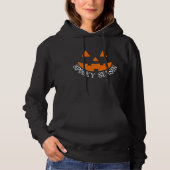 Halloween Kürbislaterne Pumpkin Face Hoodie (Vorderseite)