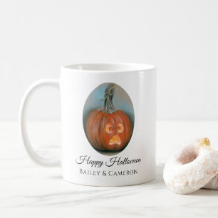 Halloween Kürbislaterne Pumpkin Pastel Kaffeetasse