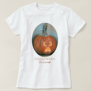 Halloween Kürbislaterne Pumpkin Pastel T-Shirt