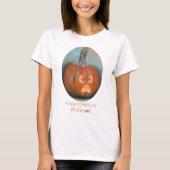Halloween Kürbislaterne Pumpkin Pastel T-Shirt (Vorderseite)