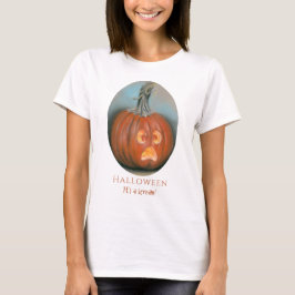 Halloween Kürbislaterne Pumpkin Pastel T-Shirt