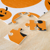 Halloween Kürbislaterne Pumpkin Pattern Puzzle (Seite)