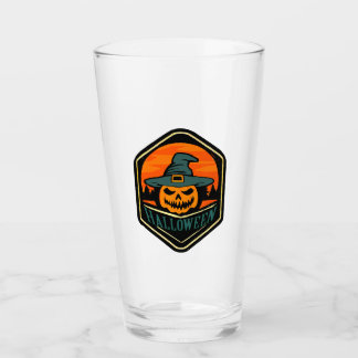 Halloween Kürbislaterne Pumpkin Pub Pint Glass Glas