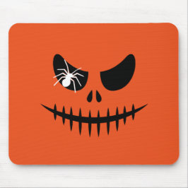 Halloween Kürbislaterne Pumpkin Stitched Mouth Mousepad