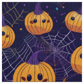 Halloween-Kürbislaterne Stoff (Nahaufnahme)