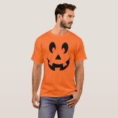 Halloween-Kürbislaterne T-Shirt (Vorne ganz)