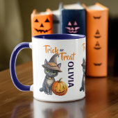 Halloween-Kürbislaterne Tasse