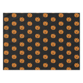 Halloween-Kürbislaterne Tischdecke (Vorderseite (Horizontal))