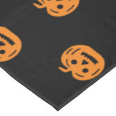 Halloween-Kürbislaterne Tischdecke (Schrägansicht)