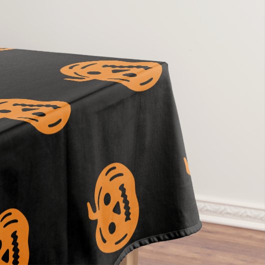 Halloween-Kürbislaterne Tischdecke (Beispiel)