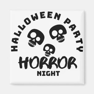 Halloween-Kürbismaske   Süßes oder Saures Stil Magnet