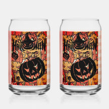 Halloween, Kürbisparty, Black Pink